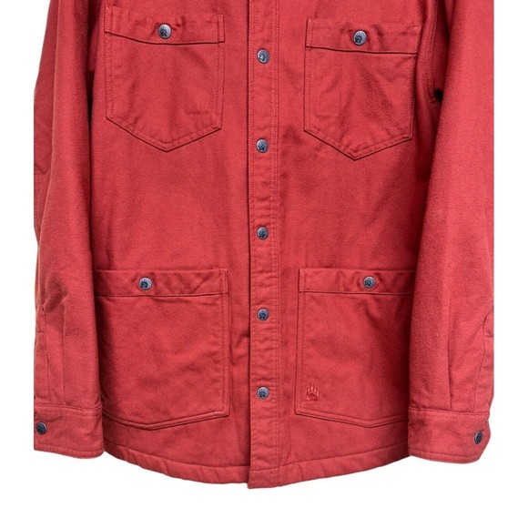 Duluth Alaskan Hardgear Trapline Flannel Relaxed Fit Shacket Men’s Size Medium - Picture 5 of 12